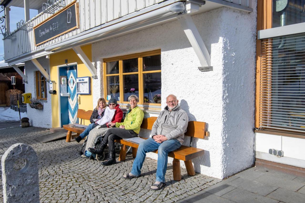 Berggasthof Sonne Allgaeu ซอนโทเฟิน ภายนอก รูปภาพ