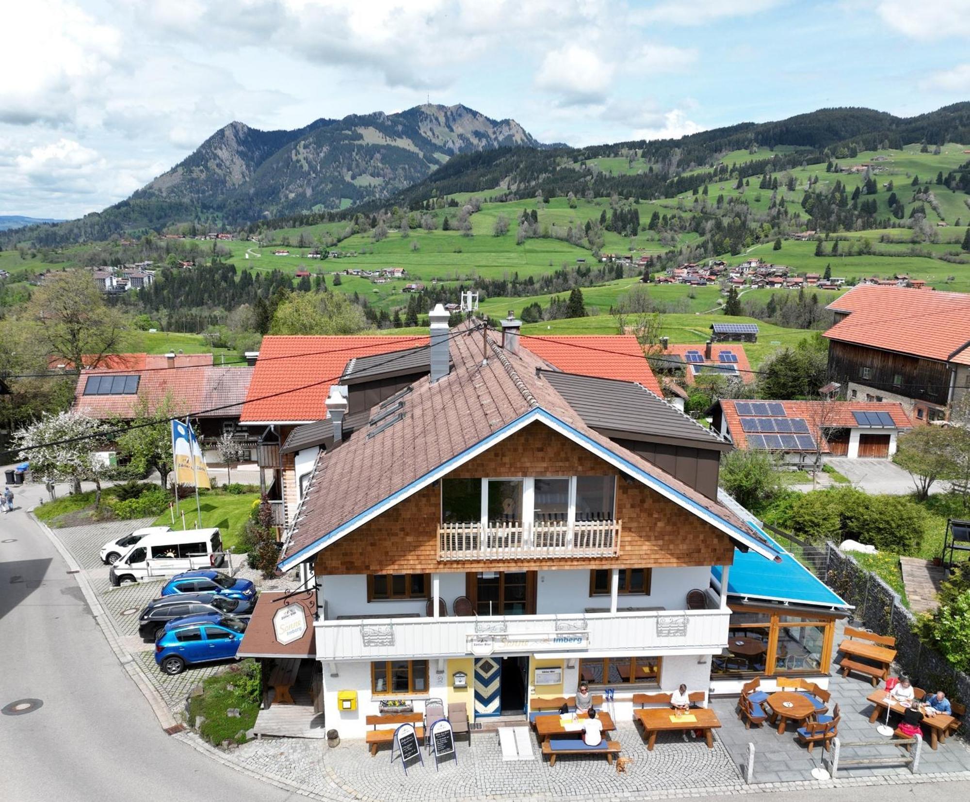 Berggasthof Sonne Allgaeu ซอนโทเฟิน ภายนอก รูปภาพ